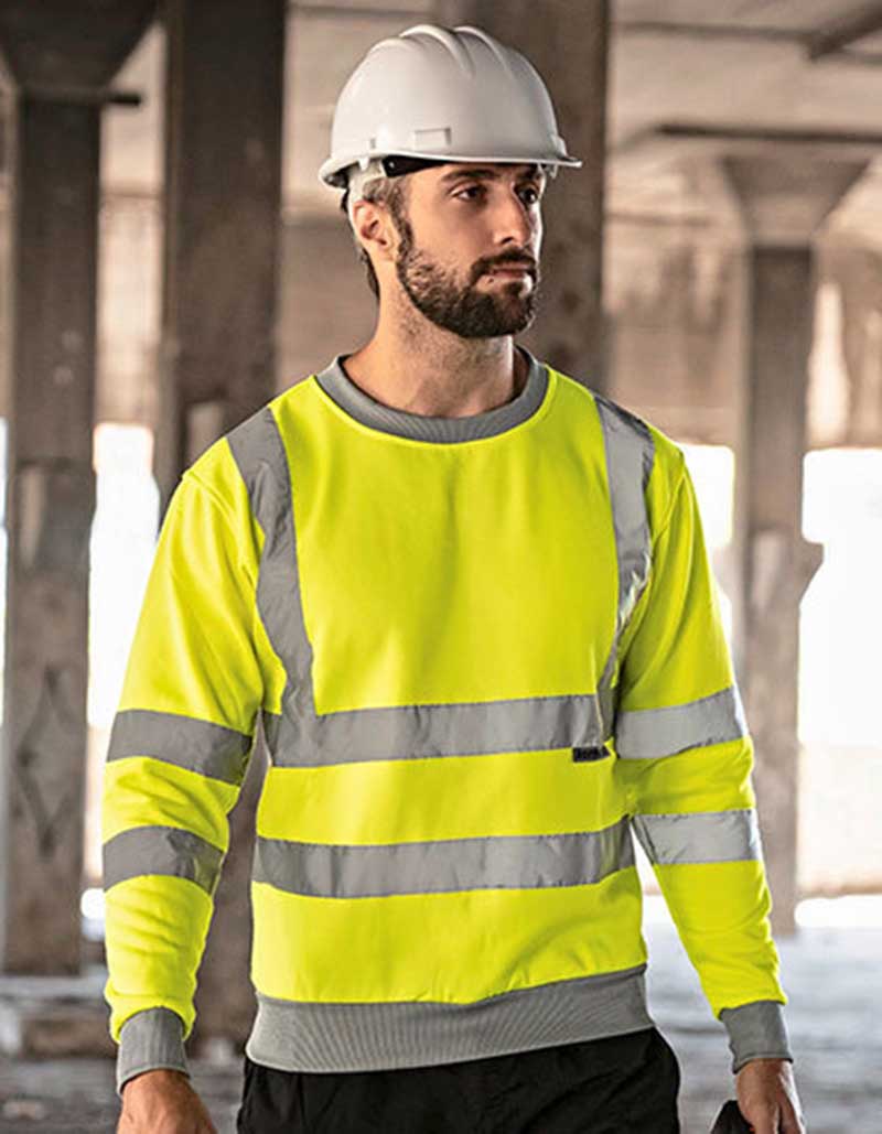 Hi-Viz Broken Reflective Polo Shirt EN ISO 20471 Korntex KXBRP