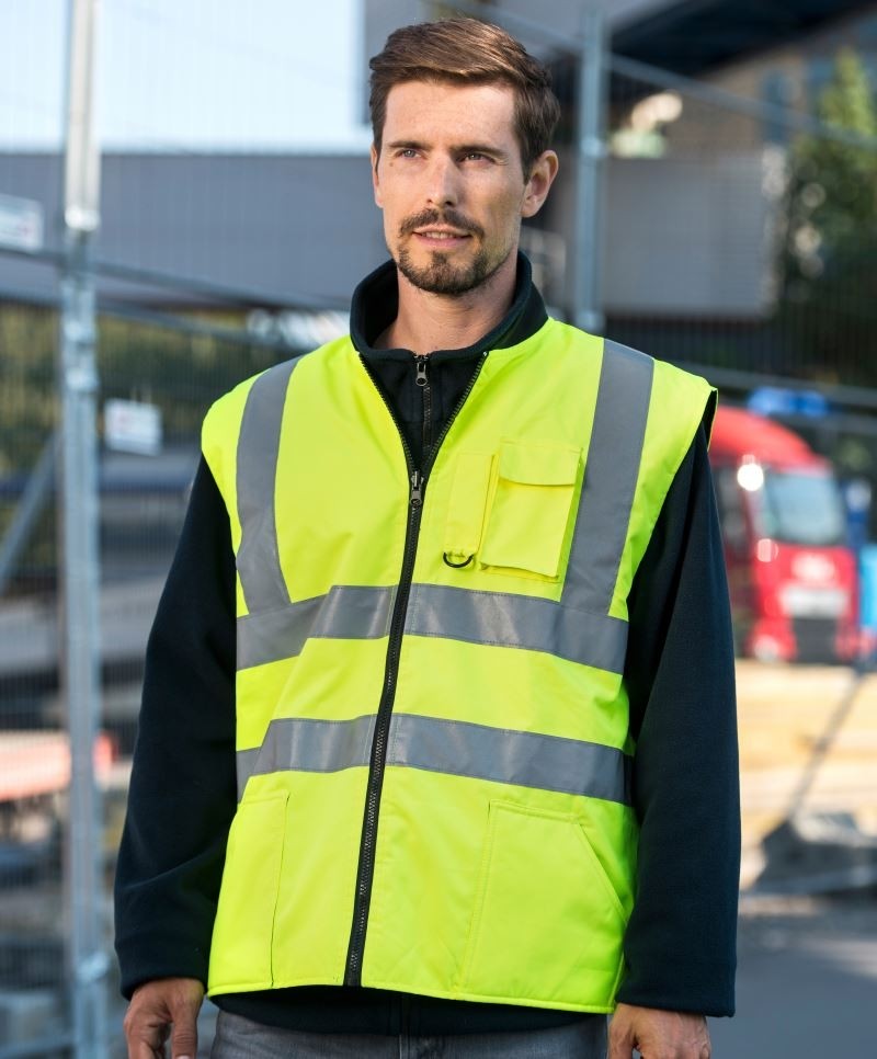 TABW-yellow Reversible Bodywarmer Korntex TABW