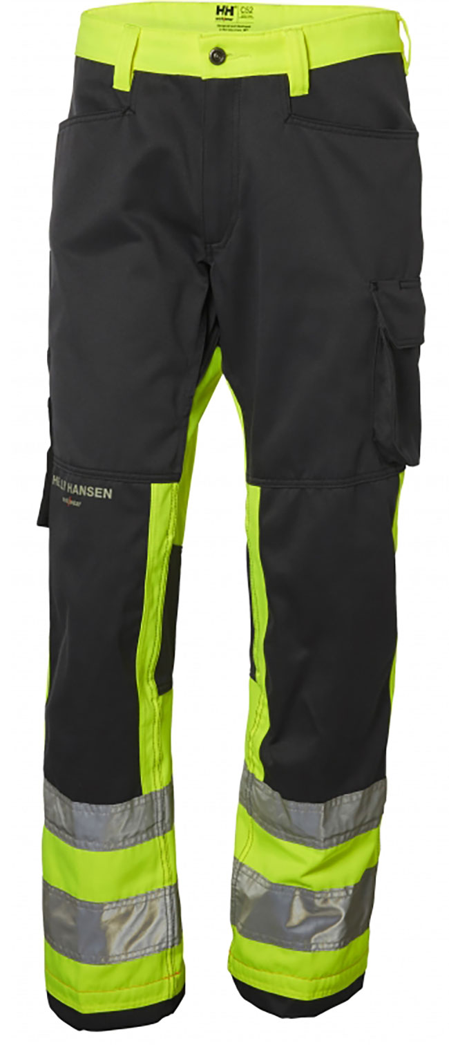 HH77410-369-gelb Helly Hansen 77410 Arbeitshose ALNA EN ISO 20471 Cl. 1