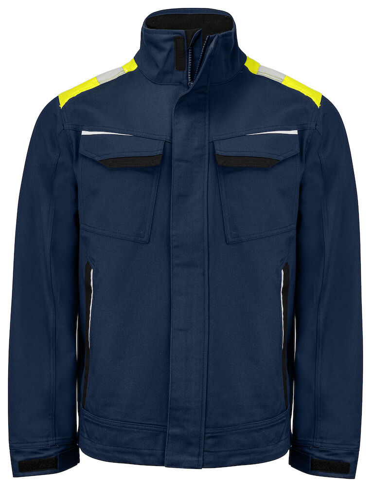 ProJob 5437 Jacke mit Kontrastelementen 320 GSM Baumwolle ProJob 5437 Jacke mit Kontrastelementen 320 GSM Baumwolle