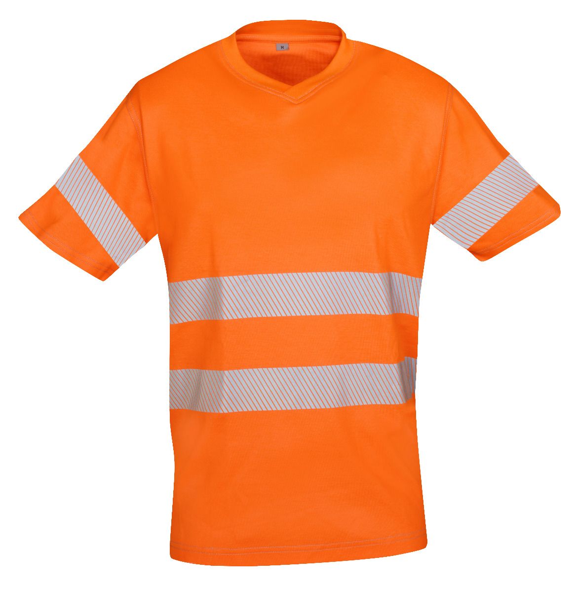 1301-warnorange Wikland 1301 T-Shirt EN ISO 20471 Kl. 2