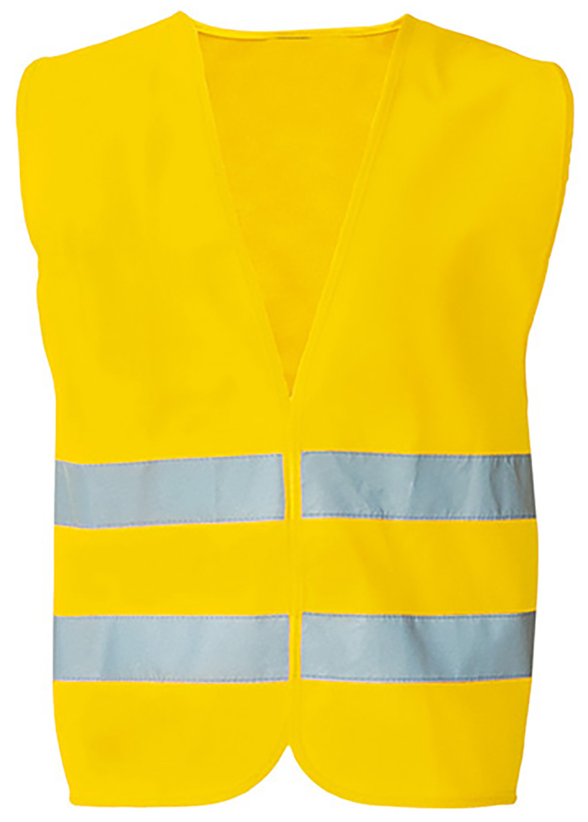 KX217-yellow Simple Safety Vest Korntex X217