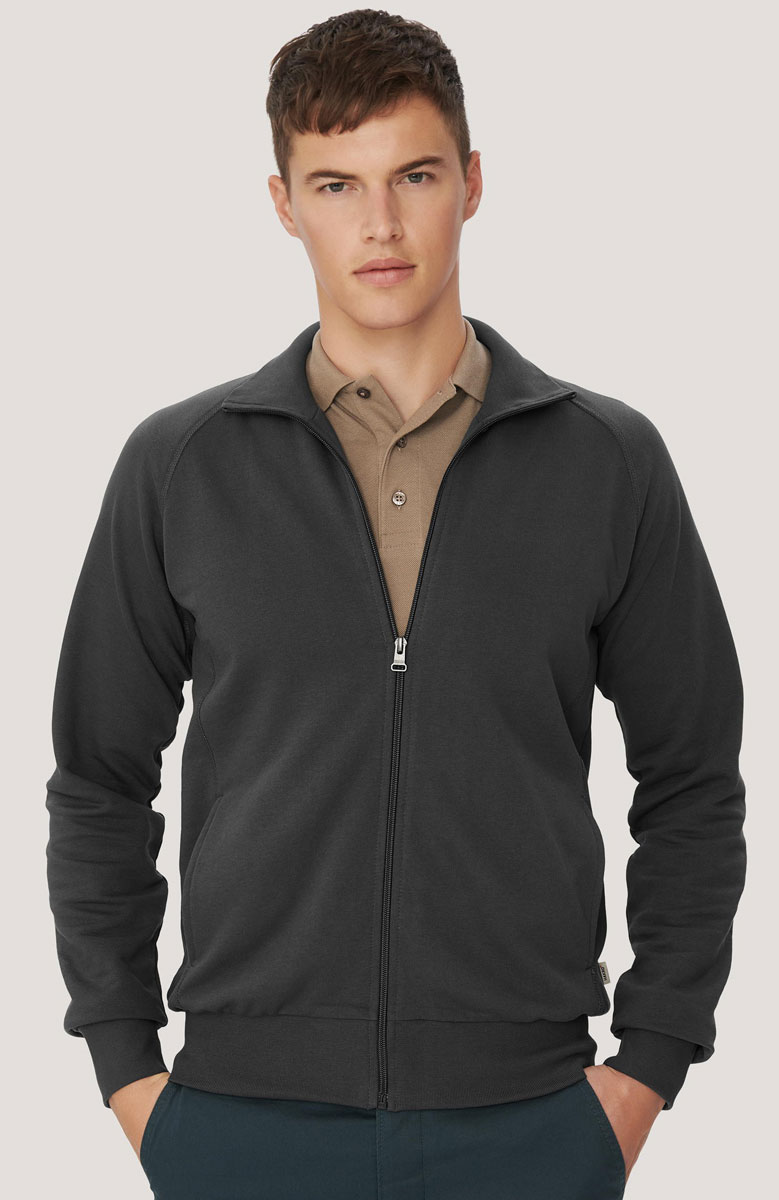 0606-Model Hakro Sweatjacke Premium 0606