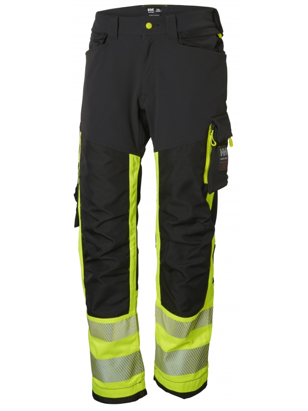 HH77471-369-warngelb Helly Hansen 77471 Arbeitshose ICU EN ISO 20471 Cl. 1