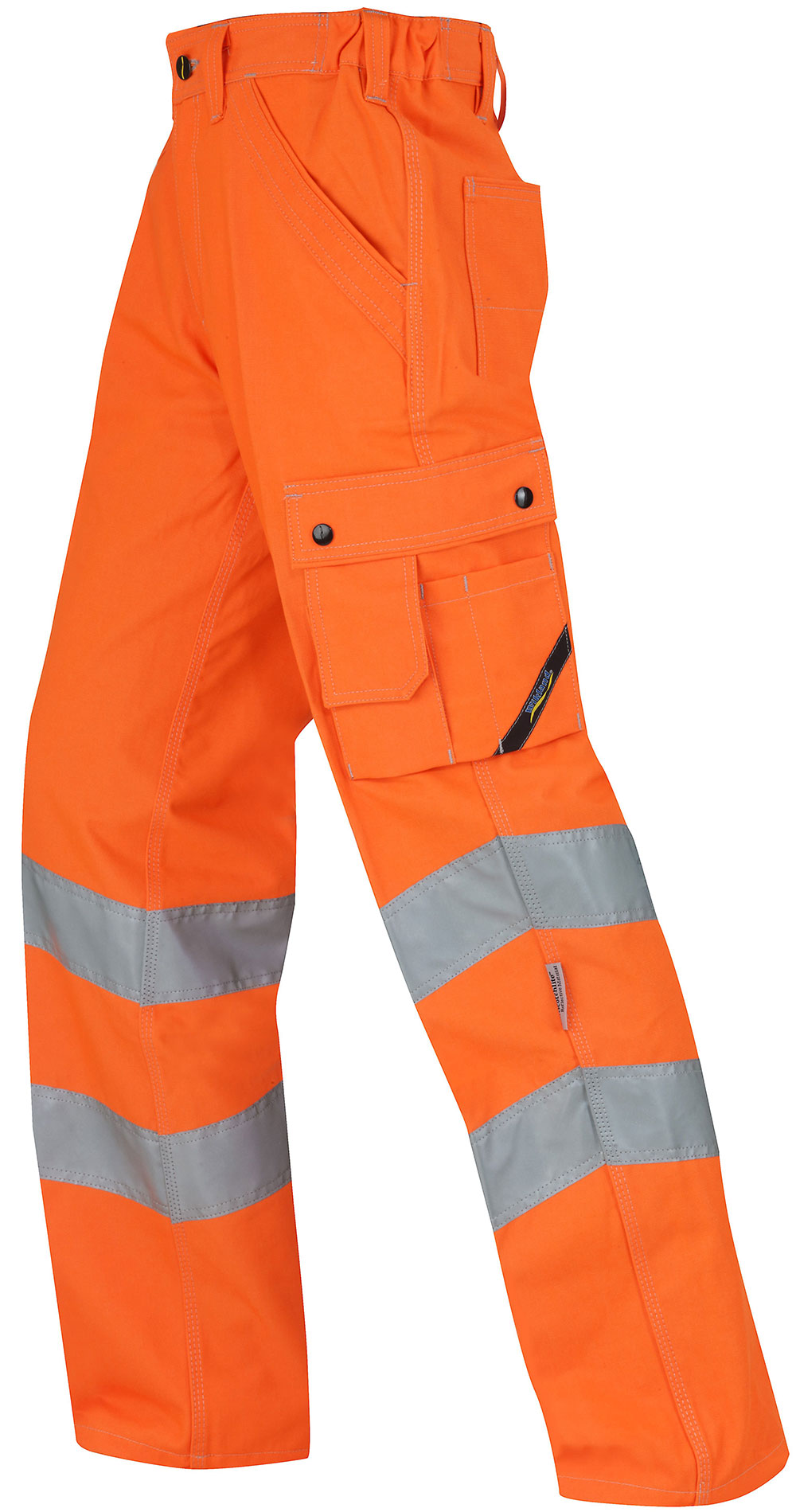 1233-orange Wikland 1233 Arbeitshose EN ISO 20471 Kl. 2