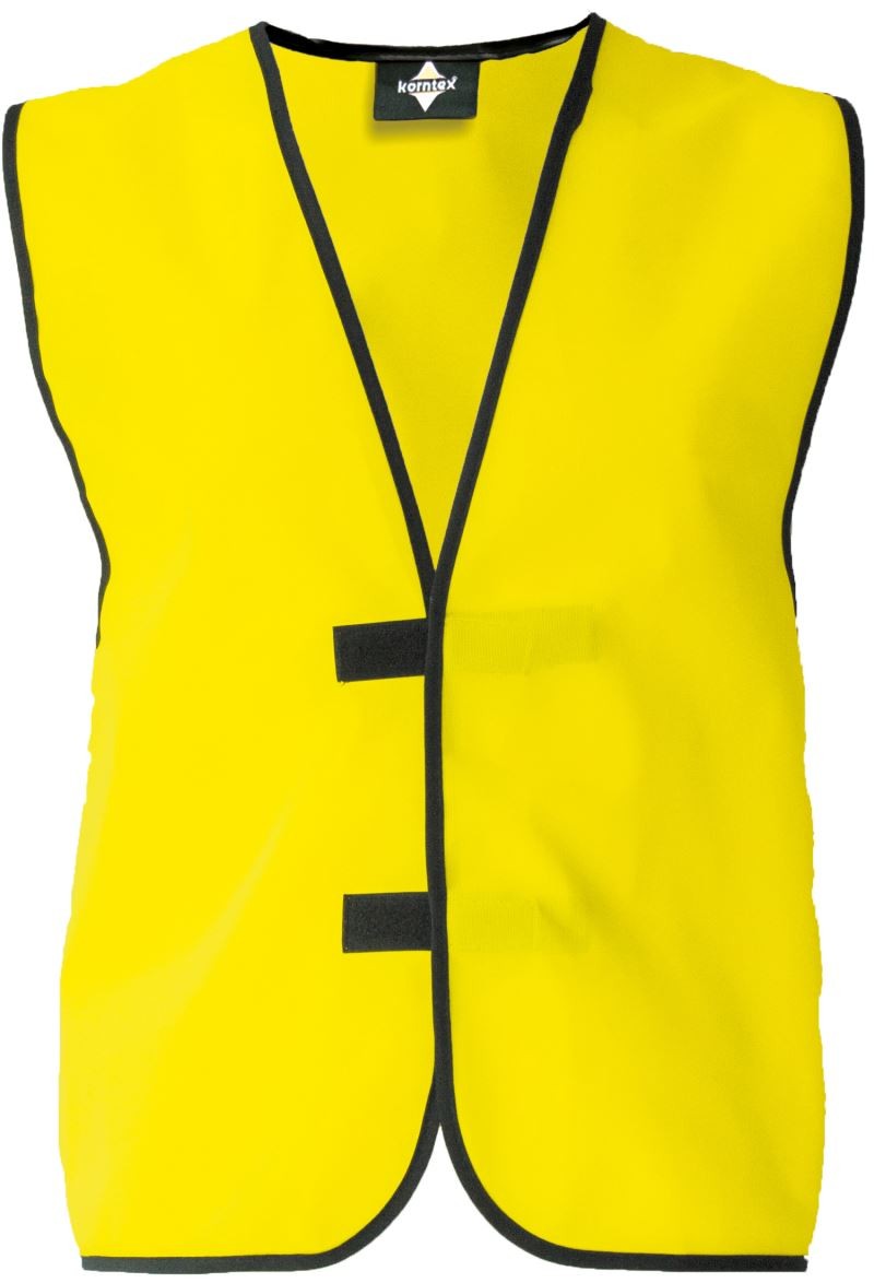 OKXL-yellow Identification Vest Korntex 0KXL