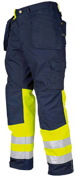 6502Hose_gelb ProJob 6502 Arbeitshose EN471 - Klasse 1