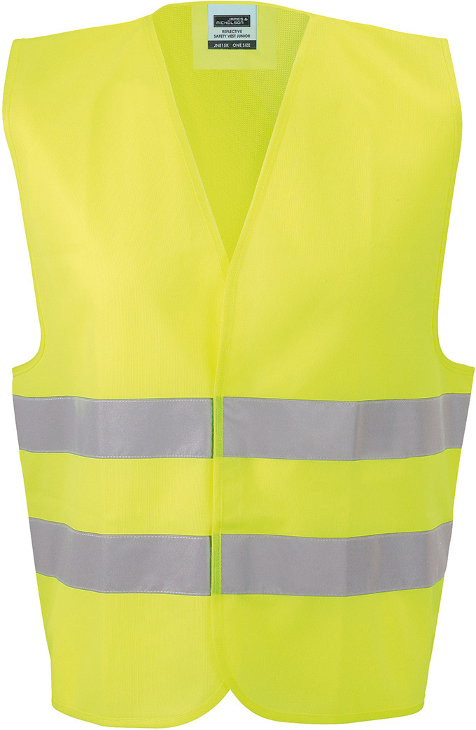 JN815_gelb Safety Vest Adults James&Nicholson JN815