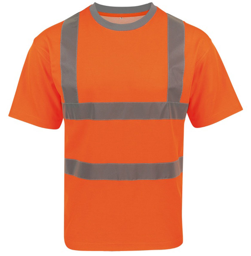 KX074-orangeqCzFGFBbR2KkB Blended fabric T-Shirt Korntex KXPCSHIRT