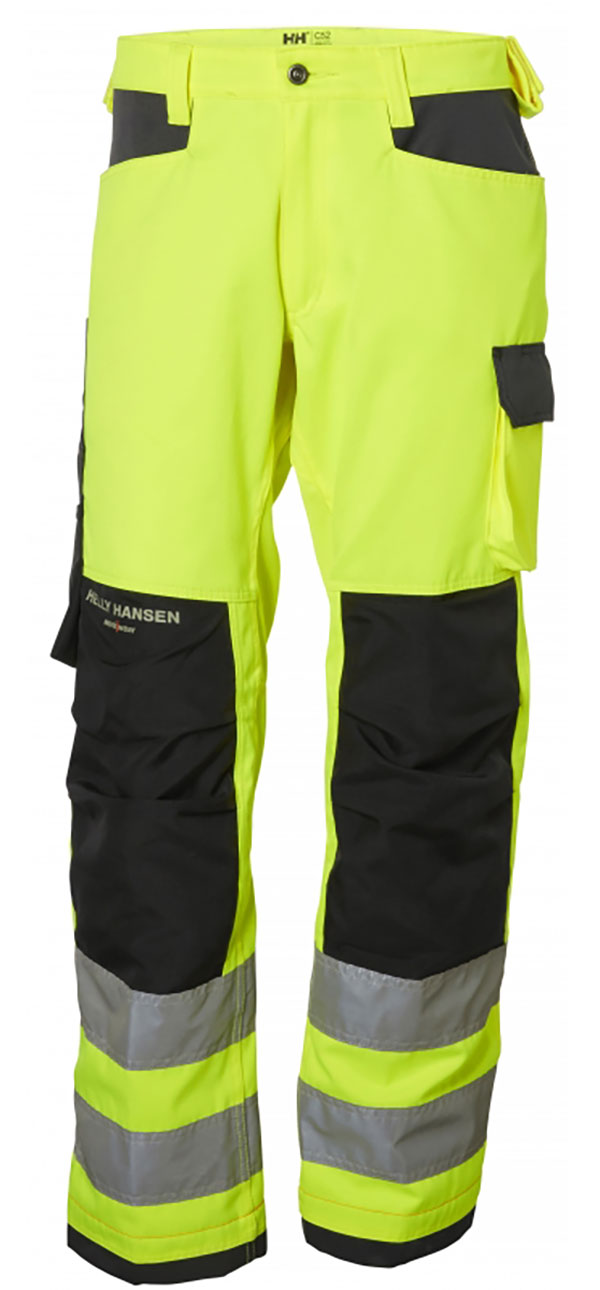 HH77411-369-gelb Helly Hansen 77411 Arbeitshose ALNA EN ISO 20471 Cl. 2