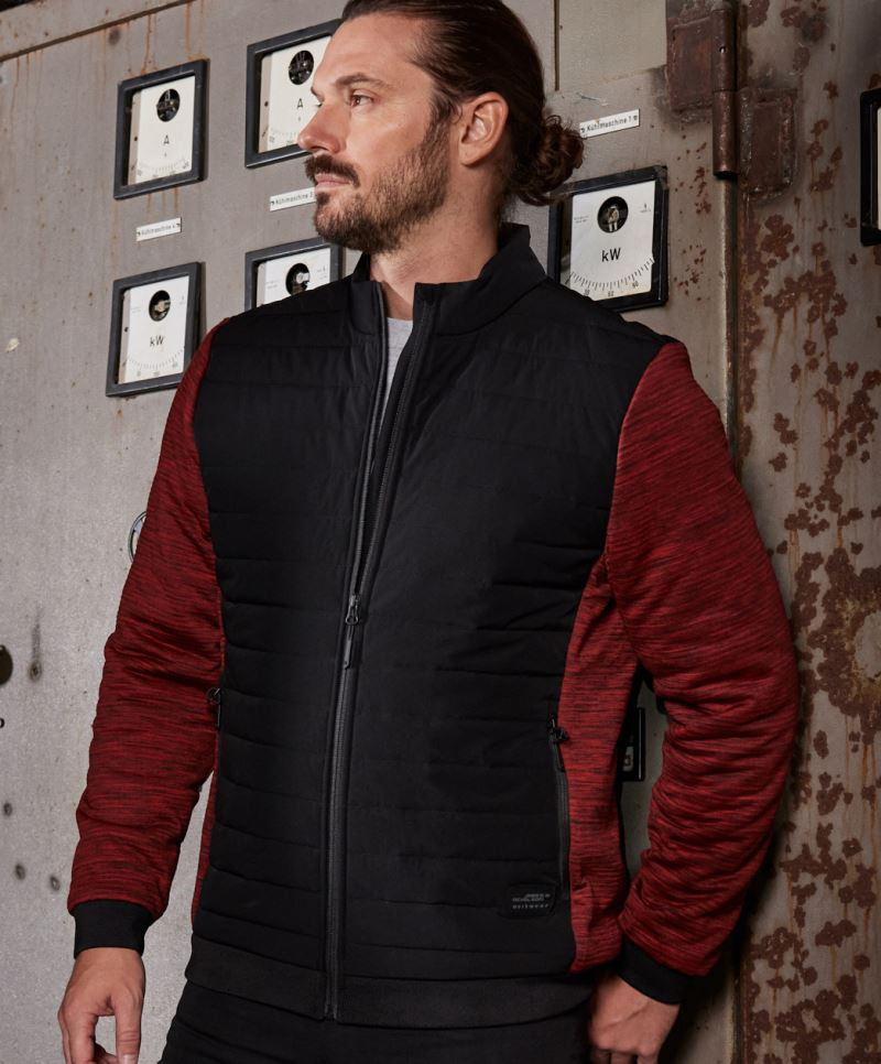 Herren Hybrid Jacke James & Nicholson JN1866